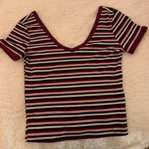 Stripped crop top